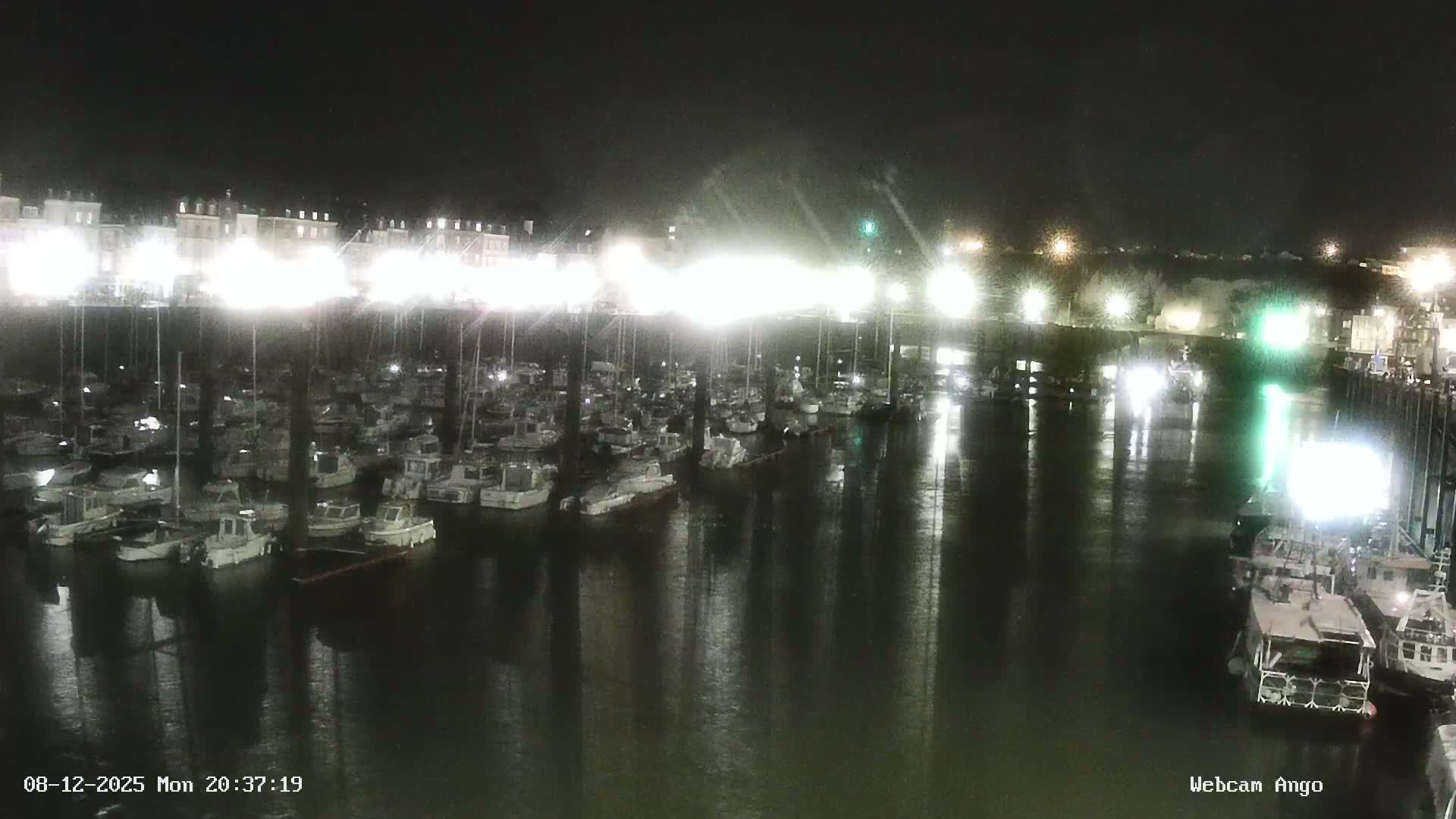 Dieppe, Port de Plaisance Marine Live Cam - Dieppe, Seine-Maritime, Normandie, France