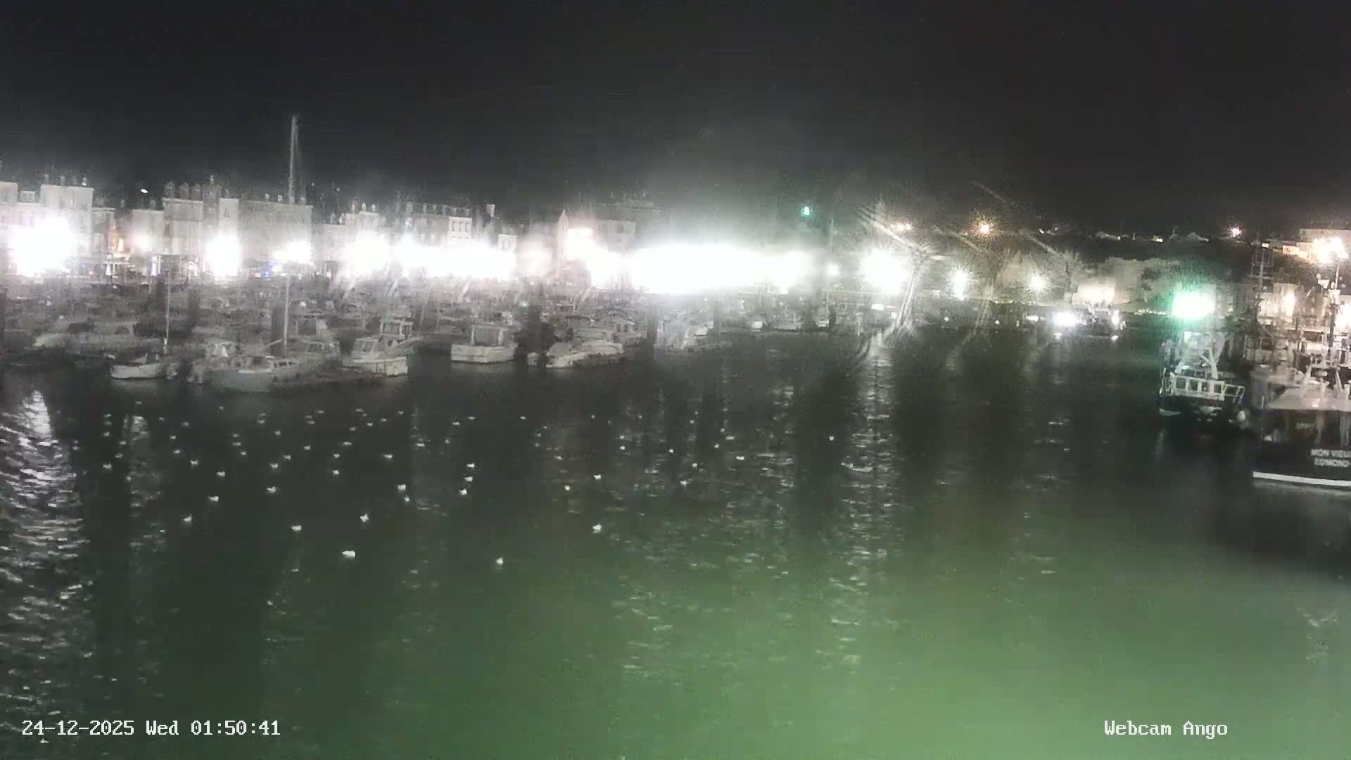 Dieppe, Port de Plaisance Marine Live Cam - Dieppe, Seine-Maritime, Normandie, France