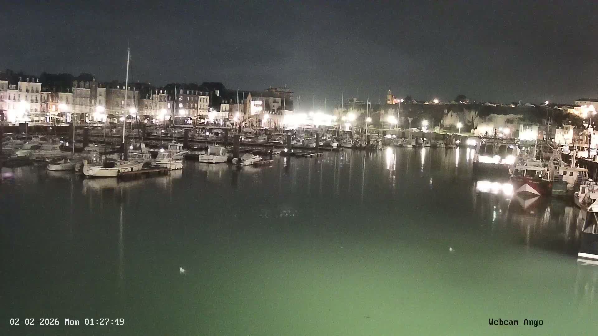 Dieppe, Port de Plaisance Marine Live Cam - Dieppe, Seine-Maritime, Normandie, France