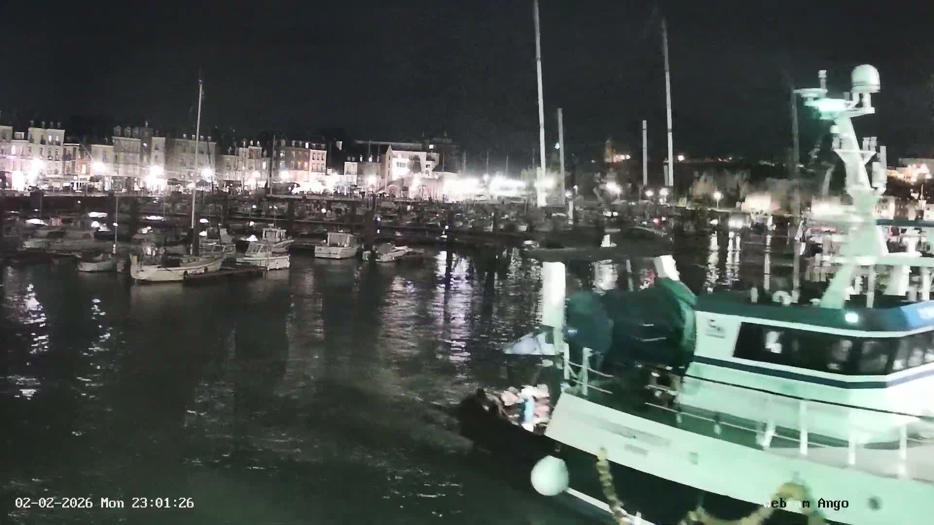 Dieppe, Port de Plaisance Marine Live Cam - Dieppe, Seine-Maritime, Normandie, France