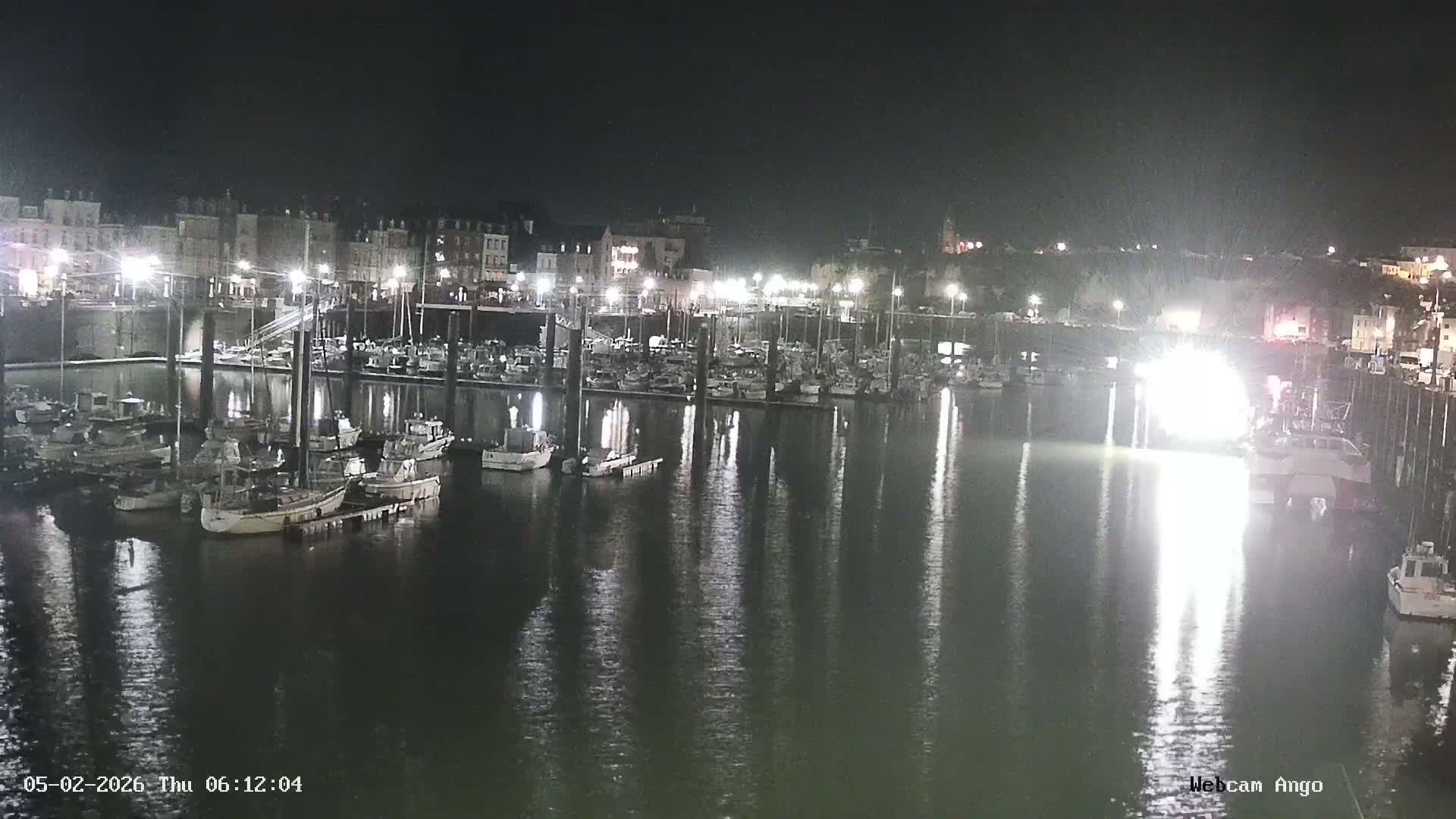 Dieppe, Port de Plaisance Marine Live Cam - Dieppe, Seine-Maritime, Normandie, France