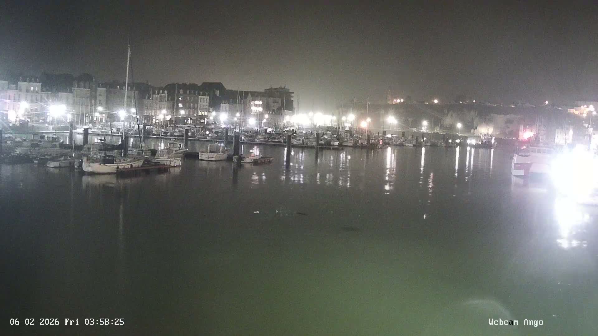 Dieppe, Port de Plaisance Marine Live Cam - Dieppe, Seine-Maritime, Normandie, France