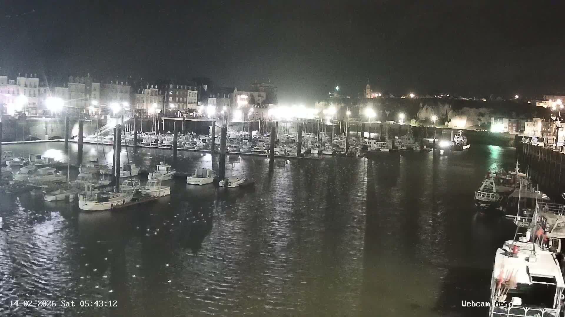 Dieppe, Port de Plaisance Marine Live Cam - Dieppe, Seine-Maritime, Normandie, France