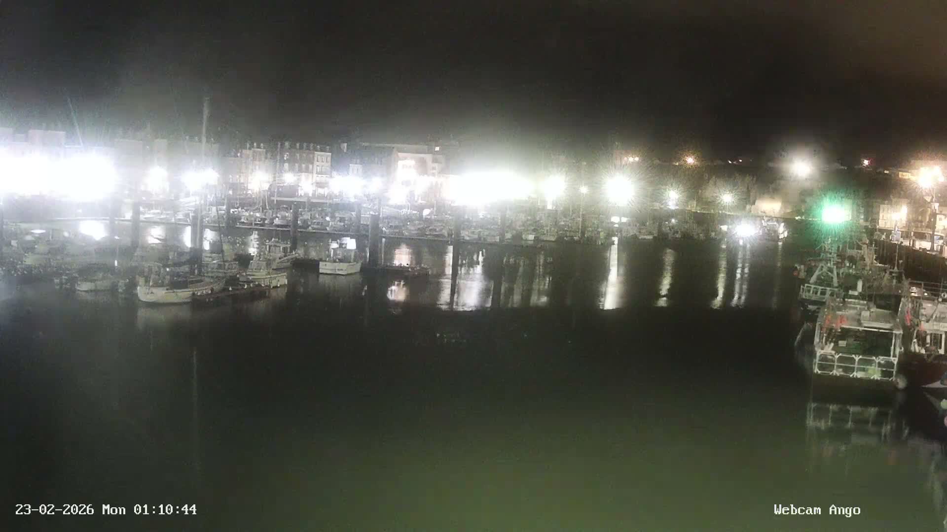 Dieppe, Port de Plaisance Marine Live Cam - Dieppe, Seine-Maritime, Normandie, France