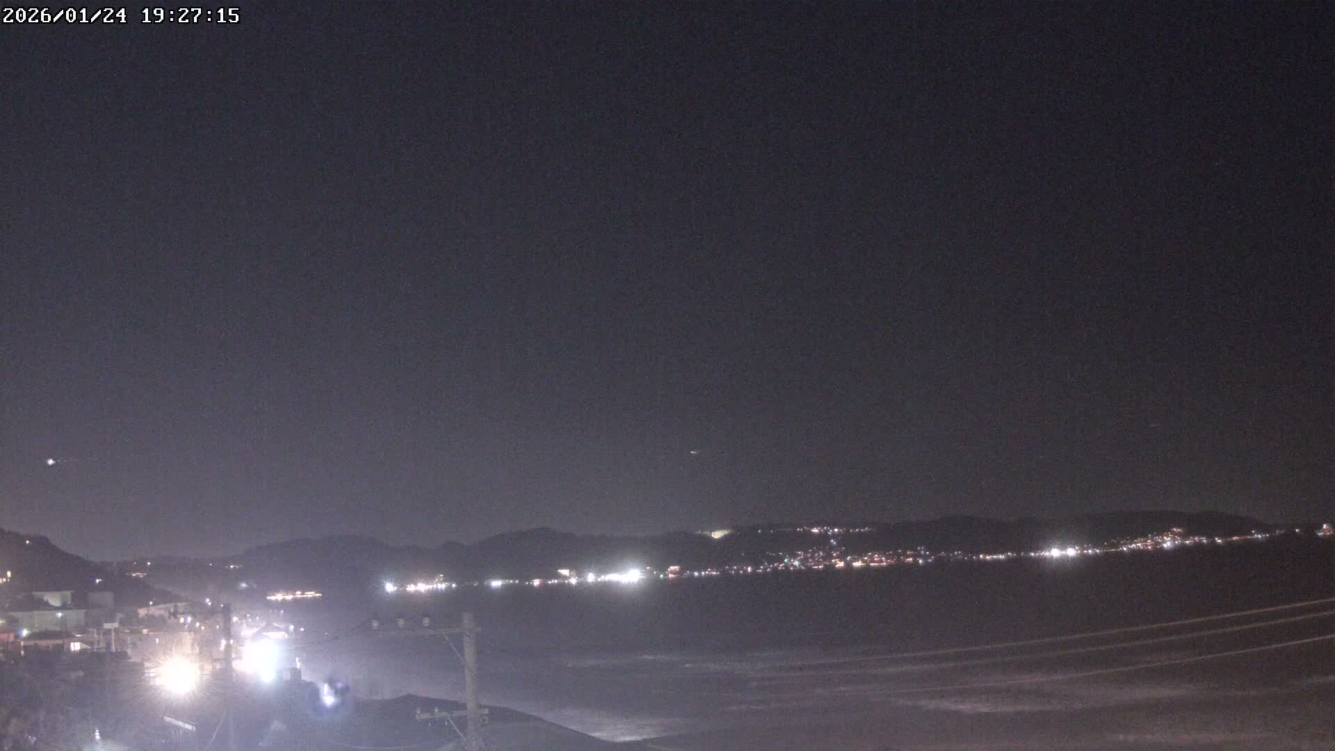 Kanagawa, Kamakura, Shichirigahama Neighborhood  towards Southeast View ( 神奈川・鎌倉・七里ヶ浜地区 南東方面 ) Live Cam -2 Chome, Shichirigahama, Kamakura, Kanagawa, Kanto, Honshu, Japan 