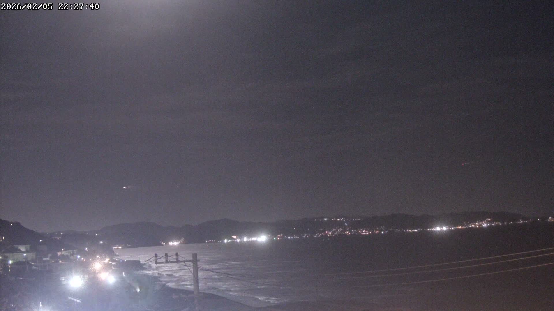 Kanagawa, Kamakura, Shichirigahama Neighborhood  towards Southeast View ( 神奈川・鎌倉・七里ヶ浜地区 南東方面 ) Live Cam -2 Chome, Shichirigahama, Kamakura, Kanagawa, Kanto, Honshu, Japan 