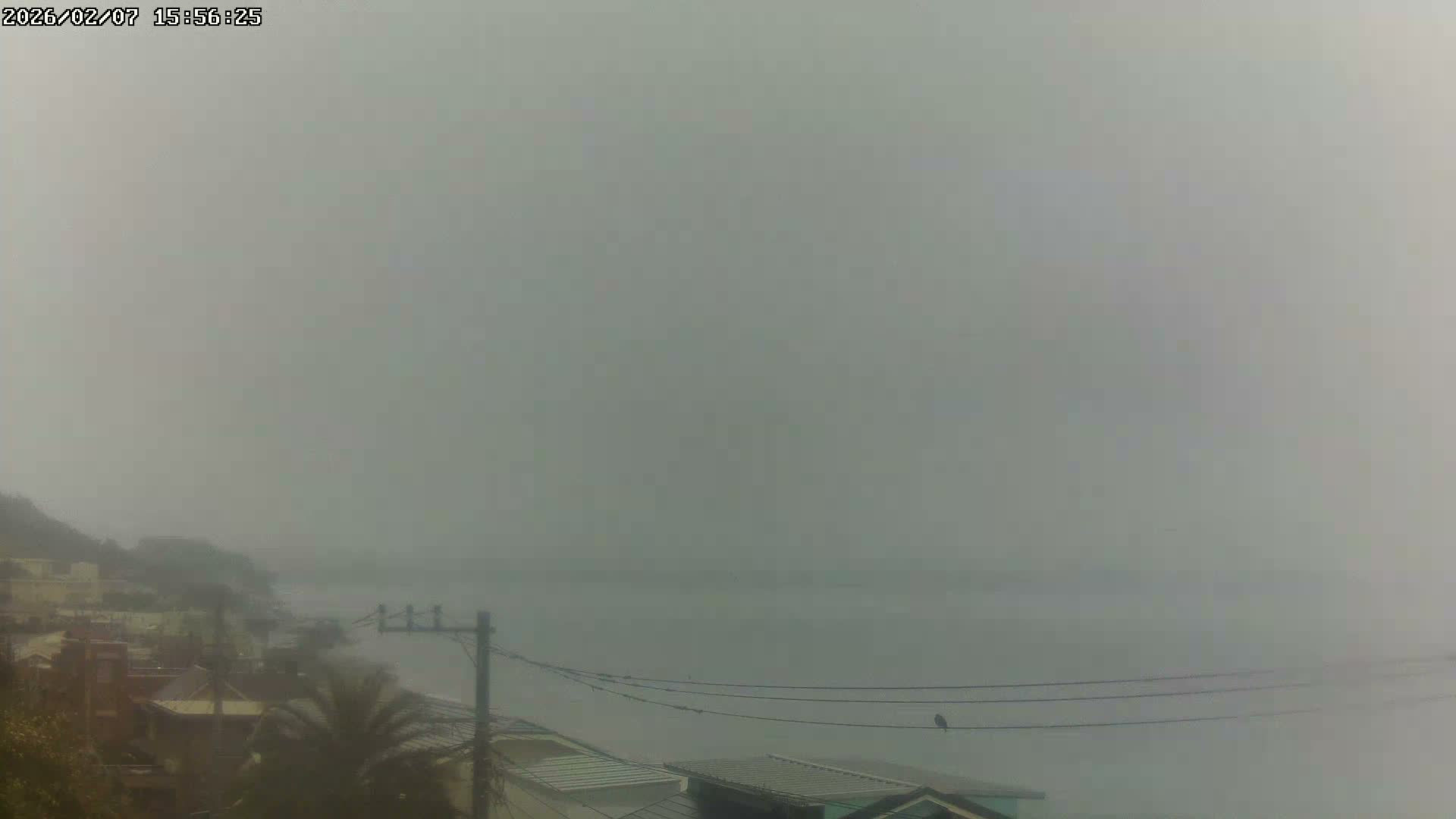 Kanagawa, Kamakura, Shichirigahama Neighborhood  towards Southeast View ( 神奈川・鎌倉・七里ヶ浜地区 南東方面 ) Live Cam -2 Chome, Shichirigahama, Kamakura, Kanagawa, Kanto, Honshu, Japan 