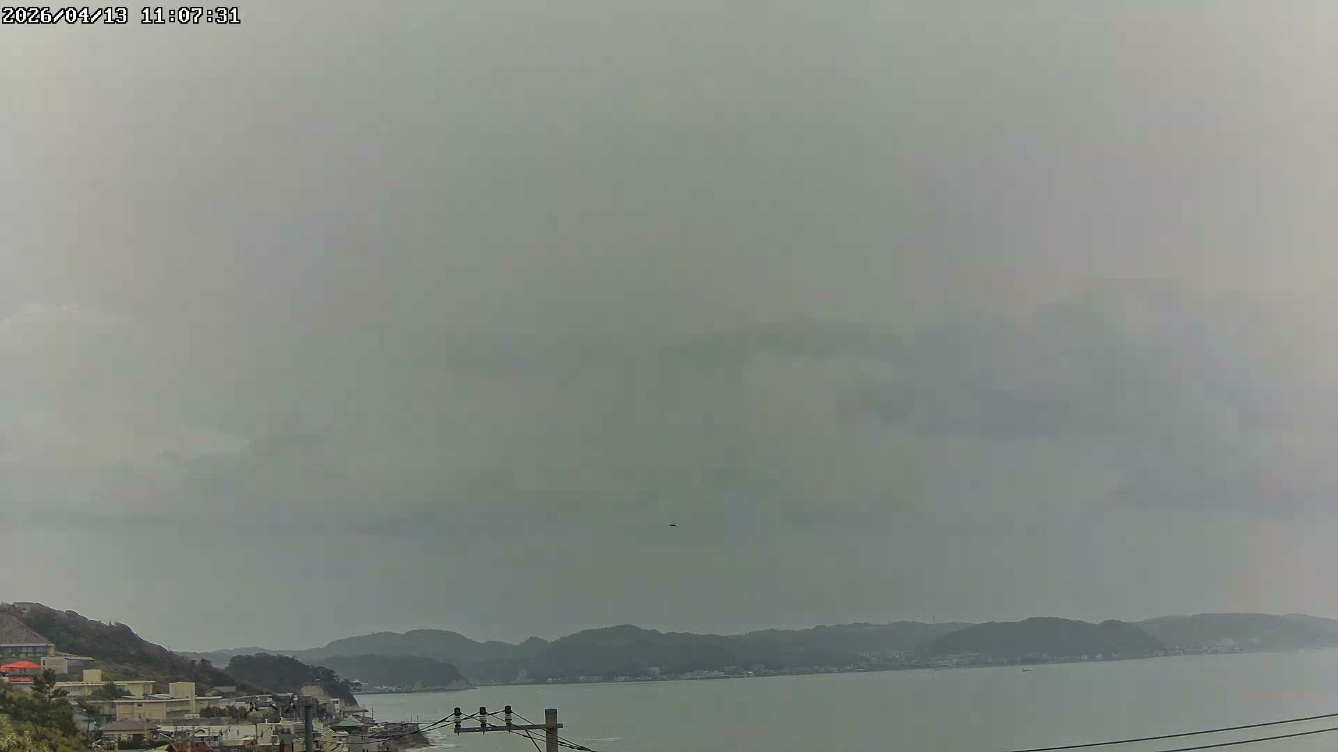 Kanagawa, Kamakura, Shichirigahama Neighborhood  towards Southeast View ( 神奈川・鎌倉・七里ヶ浜地区 南東方面 ) Live Cam -2 Chome, Shichirigahama, Kamakura, Kanagawa, Kanto, Honshu, Japan 