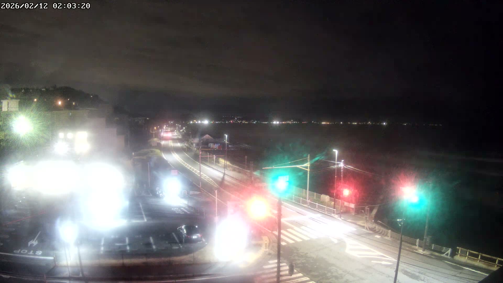 Kanagawa, Kamakura, Shichirigahama Beach Southeast  View ( 神奈川県鎌倉市七里ヶ浜海岸東南景 ) Live Cam -1 Chome, Shichirigahama, Kamakura, Kanagawa, Kanto, Honshu, Japan 