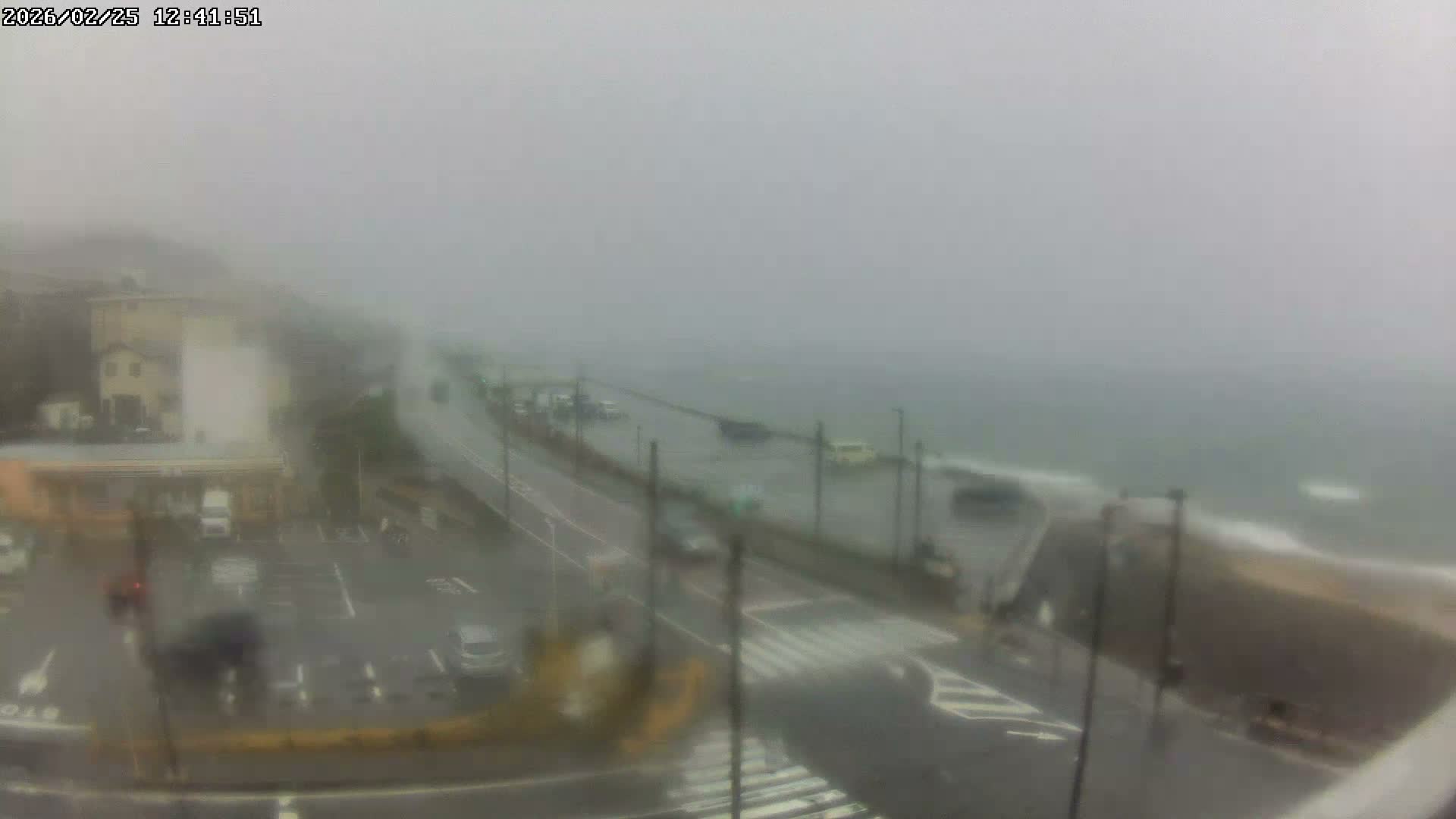 Kanagawa, Kamakura, Shichirigahama Beach Southeast  View ( 神奈川県鎌倉市七里ヶ浜海岸東南景 ) Live Cam -1 Chome, Shichirigahama, Kamakura, Kanagawa, Kanto, Honshu, Japan 