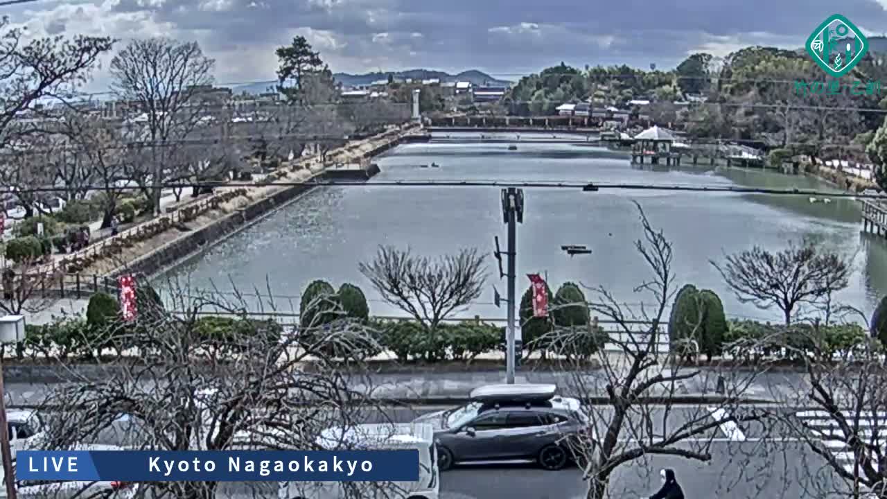 Kyoto, Nagaokakyo Hachijogaike Pond & Nagaoka Tenmangu Shrine Garden ( 京都、長岡京市の八条ヶ池と長岡天満宮庭園 ) Live Cam - 4 Chome, Tenjin, Nagaokakyo, Kyoto, Kyōto, Kansai, Japan