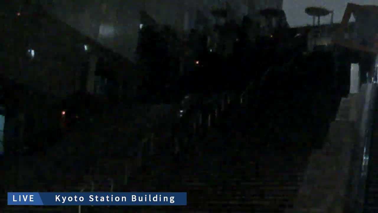 Kyoto Station Grand Staircase ( 京都駅大階段 ) Live Cam - Higashishiokoji Kamadonocho, Shimogyo, Kyoto, Kyōto, Kansai, Japan