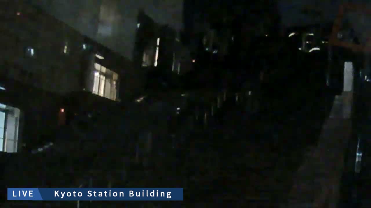 Kyoto Station Grand Staircase ( 京都駅大階段 ) Live Cam - Higashishiokoji Kamadonocho, Shimogyo, Kyoto, Kyōto, Kansai, Japan