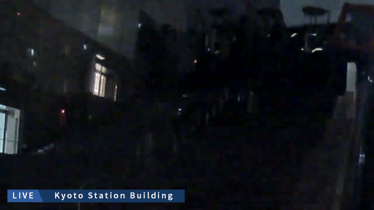Kyoto Station Grand Staircase ( 京都駅大階段 ) Live Cam - Higashishiokoji Kamadonocho, Shimogyo, Kyoto, Kyōto, Kansai, Japan