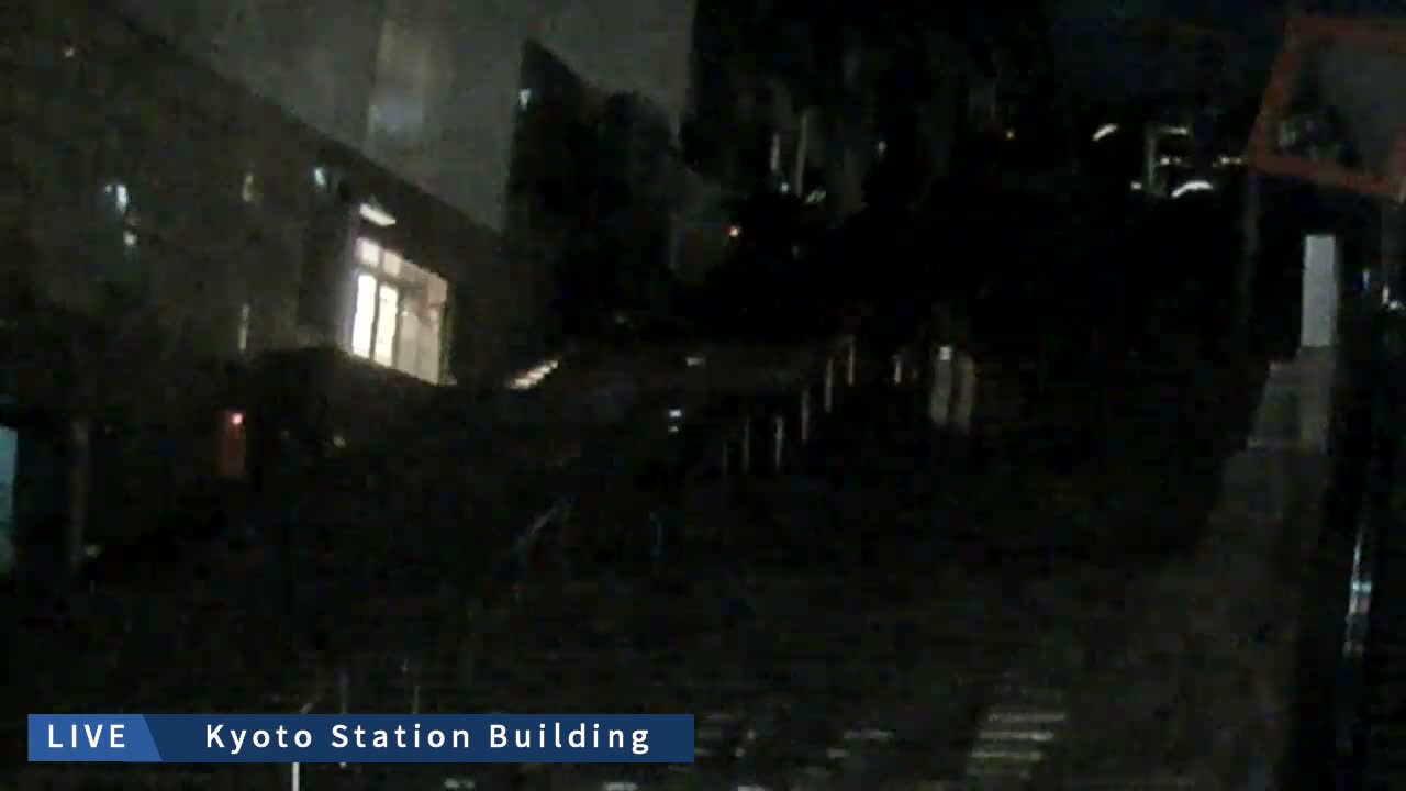 Kyoto Station Grand Staircase ( 京都駅大階段 ) Live Cam - Higashishiokoji Kamadonocho, Shimogyo, Kyoto, Kyōto, Kansai, Japan