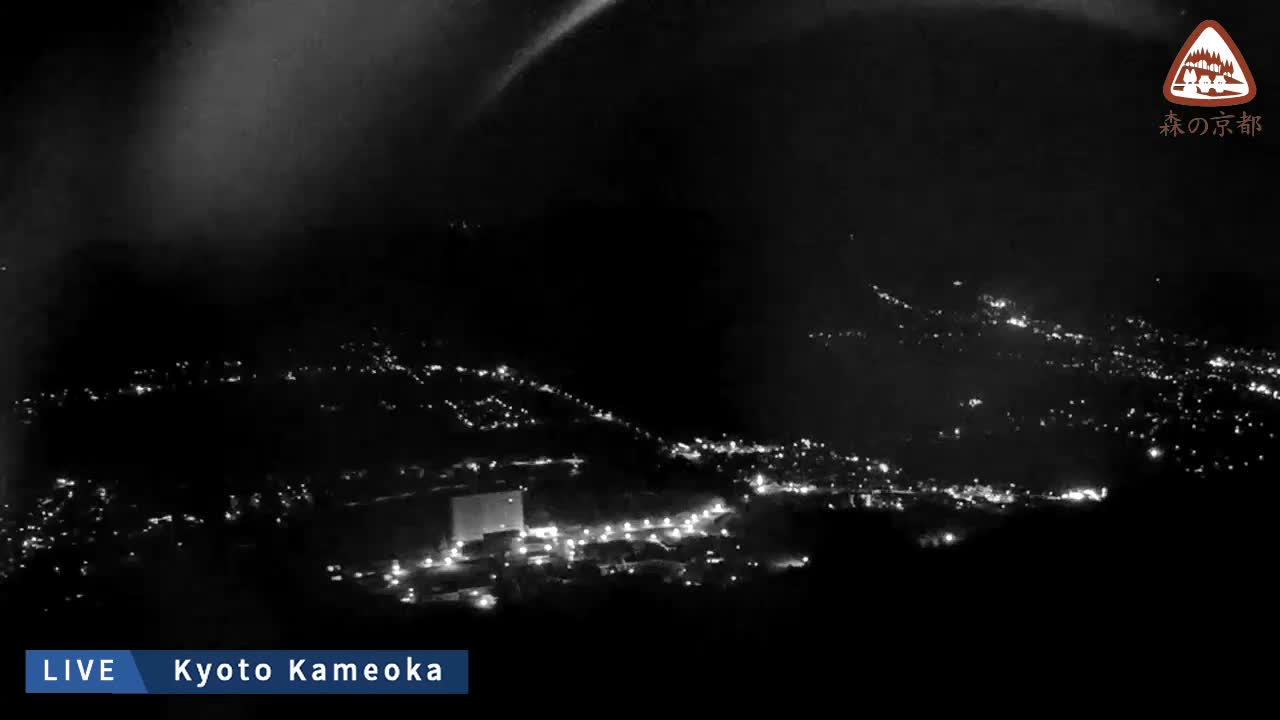 Kyoto, West Kameoka Skyline ( 京都・西亀岡スカイライン ) Live Cam - Otani Sogabecho Nanjo, Kameoka, Kyoto, Kyōto, Kansai, Japan