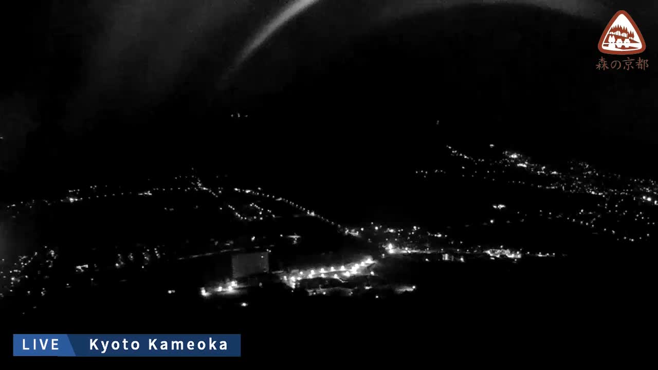 Kyoto, West Kameoka Skyline ( 京都・西亀岡スカイライン ) Live Cam - Otani Sogabecho Nanjo, Kameoka, Kyoto, Kyōto, Kansai, Japan