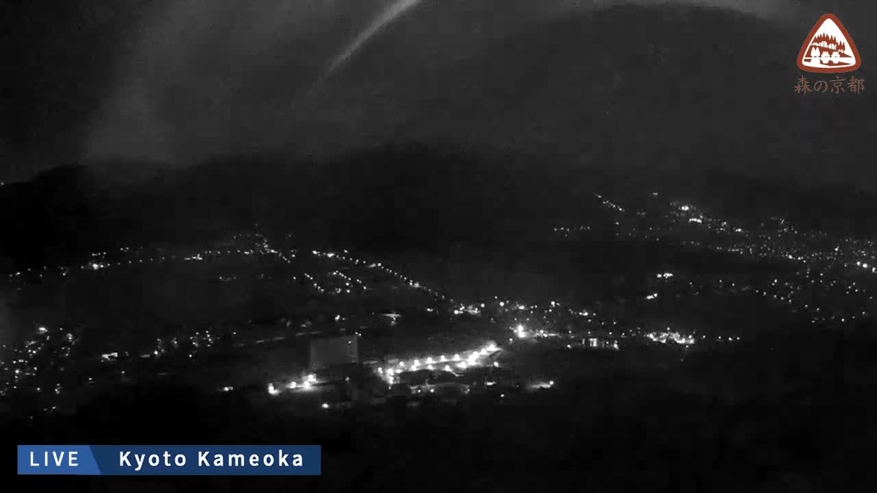 Kyoto, West Kameoka Skyline ( 京都・西亀岡スカイライン ) Live Cam - Otani Sogabecho Nanjo, Kameoka, Kyoto, Kyōto, Kansai, Japan