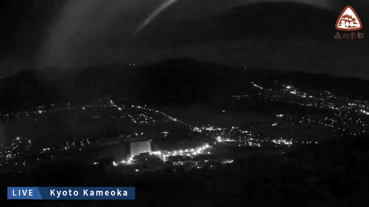 Kyoto, West Kameoka Skyline ( 京都・西亀岡スカイライン ) Live Cam - Otani Sogabecho Nanjo, Kameoka, Kyoto, Kyōto, Kansai, Japan