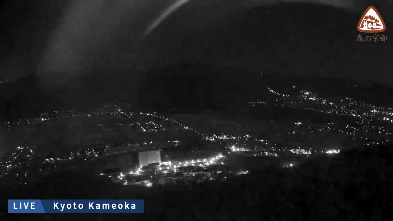 Kyoto, West Kameoka Skyline ( 京都・西亀岡スカイライン ) Live Cam - Otani Sogabecho Nanjo, Kameoka, Kyoto, Kyōto, Kansai, Japan