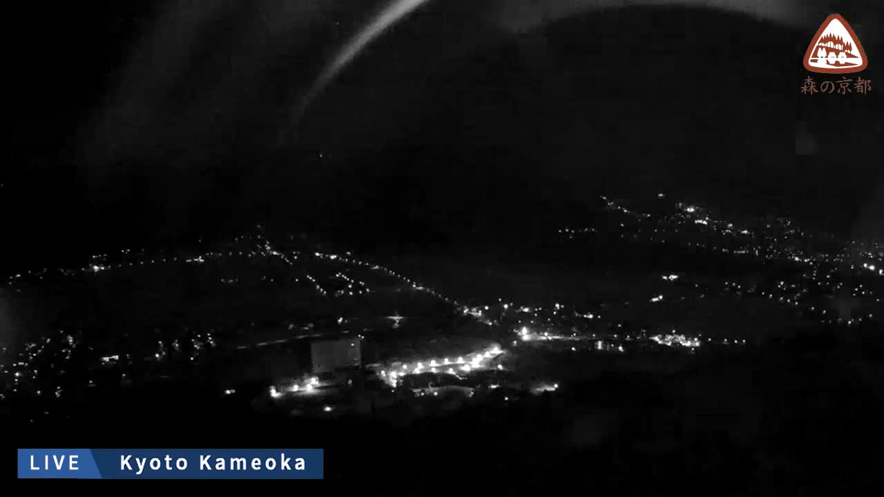Kyoto, West Kameoka Skyline ( 京都・西亀岡スカイライン ) Live Cam - Otani Sogabecho Nanjo, Kameoka, Kyoto, Kyōto, Kansai, Japan