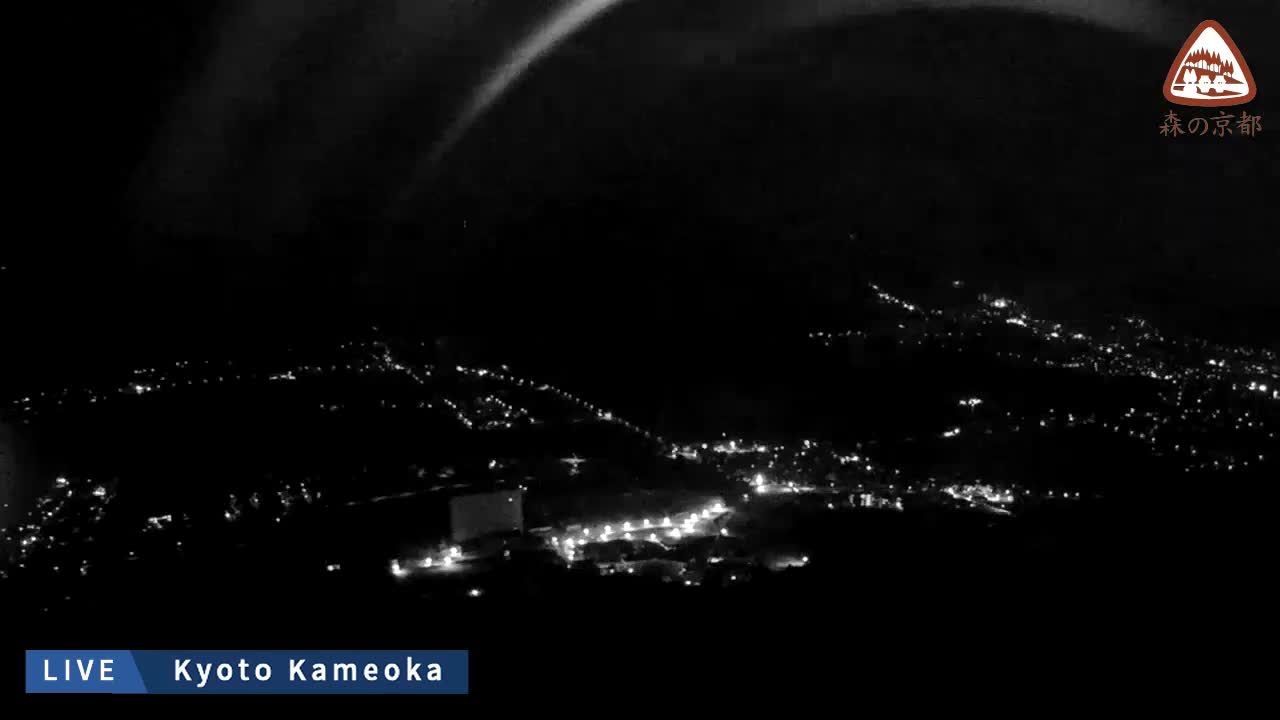 Kyoto, West Kameoka Skyline ( 京都・西亀岡スカイライン ) Live Cam - Otani Sogabecho Nanjo, Kameoka, Kyoto, Kyōto, Kansai, Japan