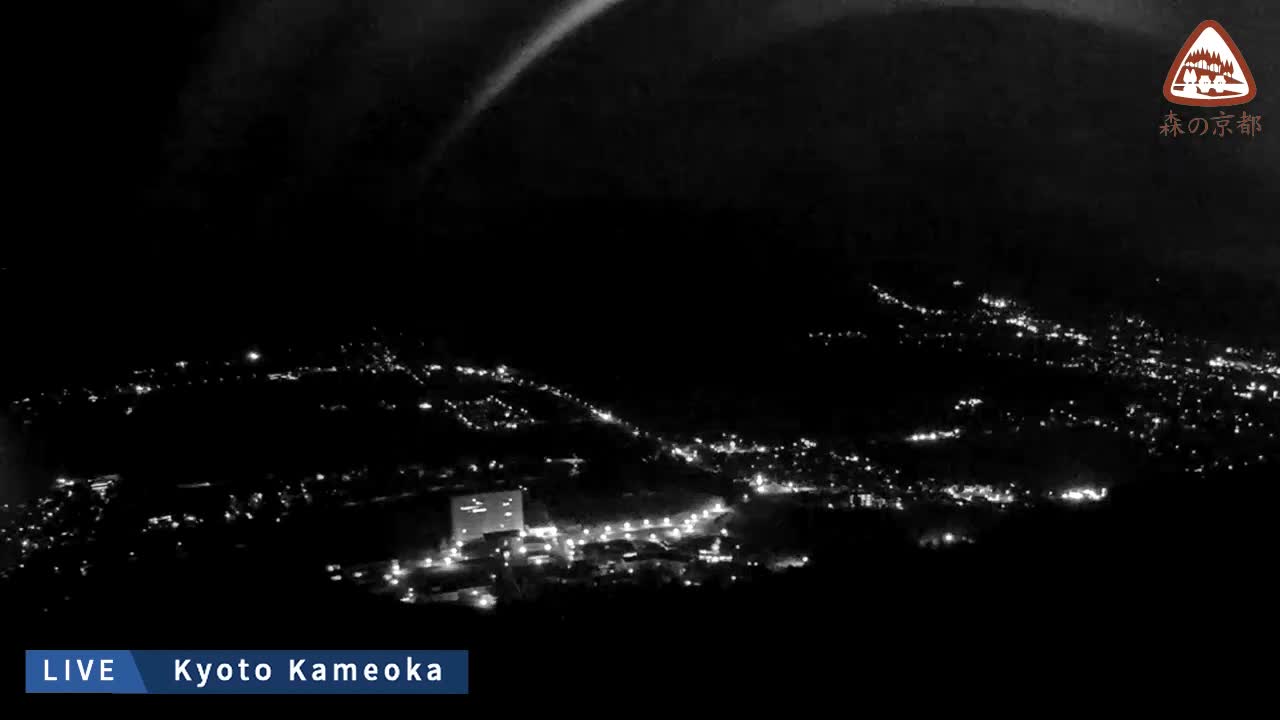 Kyoto, West Kameoka Skyline ( 京都・西亀岡スカイライン ) Live Cam - Otani Sogabecho Nanjo, Kameoka, Kyoto, Kyōto, Kansai, Japan