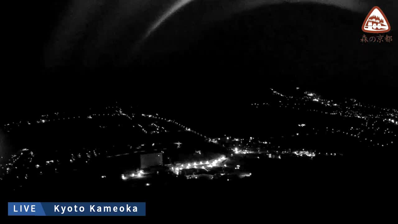 Kyoto, West Kameoka Skyline ( 京都・西亀岡スカイライン ) Live Cam - Otani Sogabecho Nanjo, Kameoka, Kyoto, Kyōto, Kansai, Japan