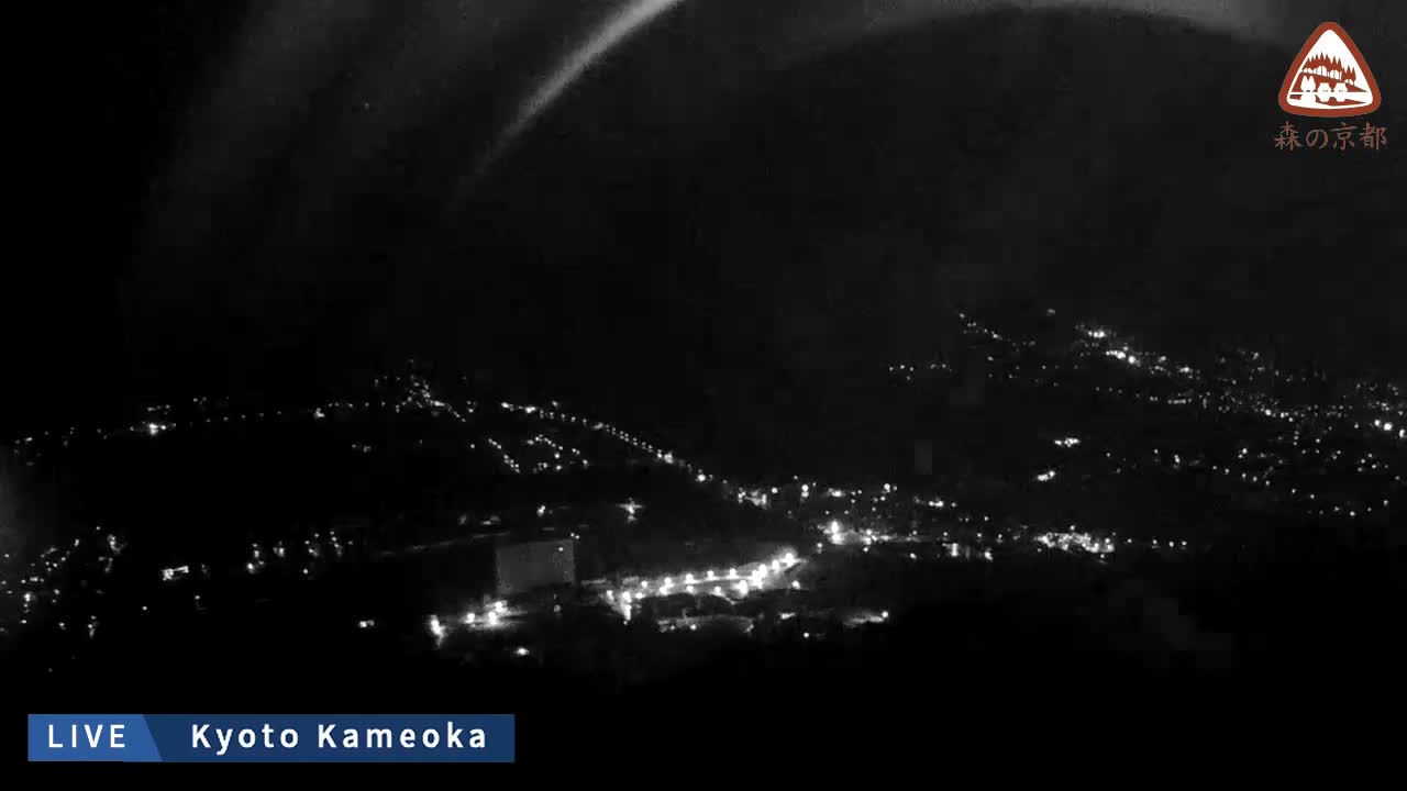Kyoto, West Kameoka Skyline ( 京都・西亀岡スカイライン ) Live Cam - Otani Sogabecho Nanjo, Kameoka, Kyoto, Kyōto, Kansai, Japan