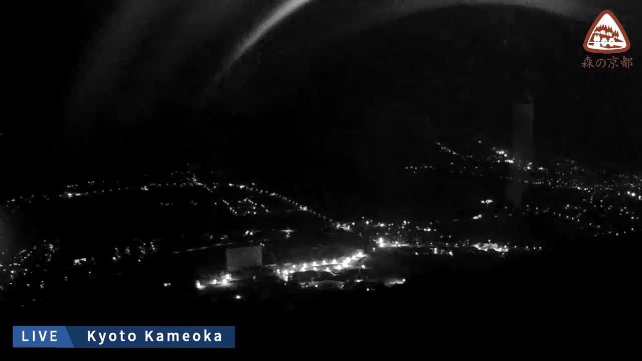 Kyoto, West Kameoka Skyline ( 京都・西亀岡スカイライン ) Live Cam - Otani Sogabecho Nanjo, Kameoka, Kyoto, Kyōto, Kansai, Japan