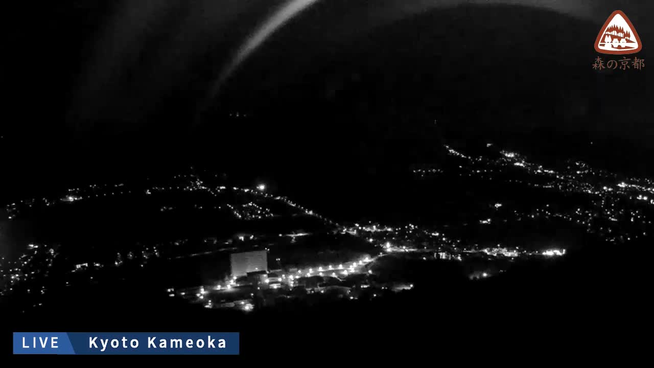 Kyoto, West Kameoka Skyline ( 京都・西亀岡スカイライン ) Live Cam - Otani Sogabecho Nanjo, Kameoka, Kyoto, Kyōto, Kansai, Japan