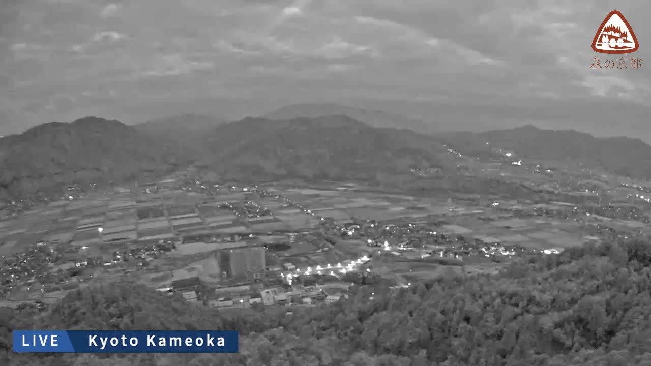 Kyoto, West Kameoka Skyline ( 京都・西亀岡スカイライン ) Live Cam - Otani Sogabecho Nanjo, Kameoka, Kyoto, Kyōto, Kansai, Japan