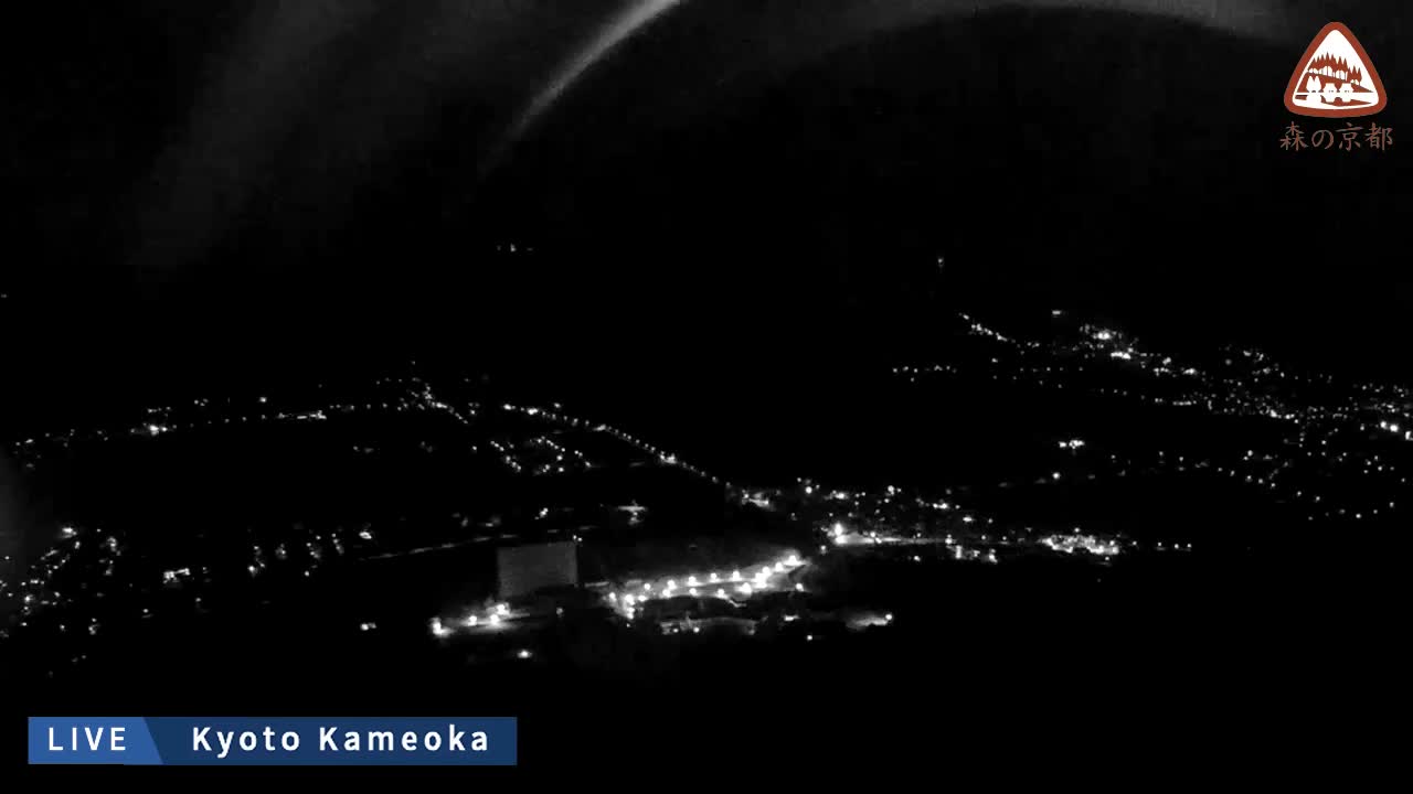 Kyoto, West Kameoka Skyline ( 京都・西亀岡スカイライン ) Live Cam - Otani Sogabecho Nanjo, Kameoka, Kyoto, Kyōto, Kansai, Japan