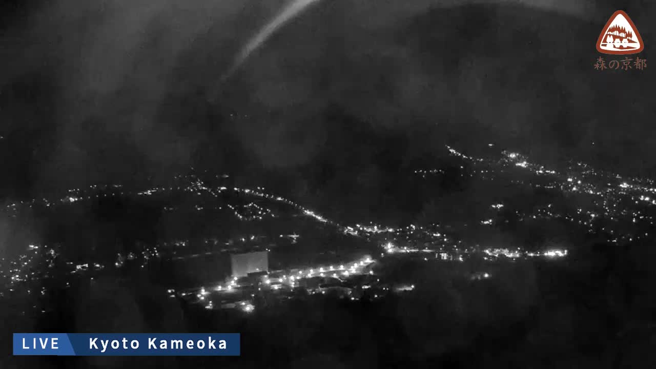 Kyoto, West Kameoka Skyline ( 京都・西亀岡スカイライン ) Live Cam - Otani Sogabecho Nanjo, Kameoka, Kyoto, Kyōto, Kansai, Japan