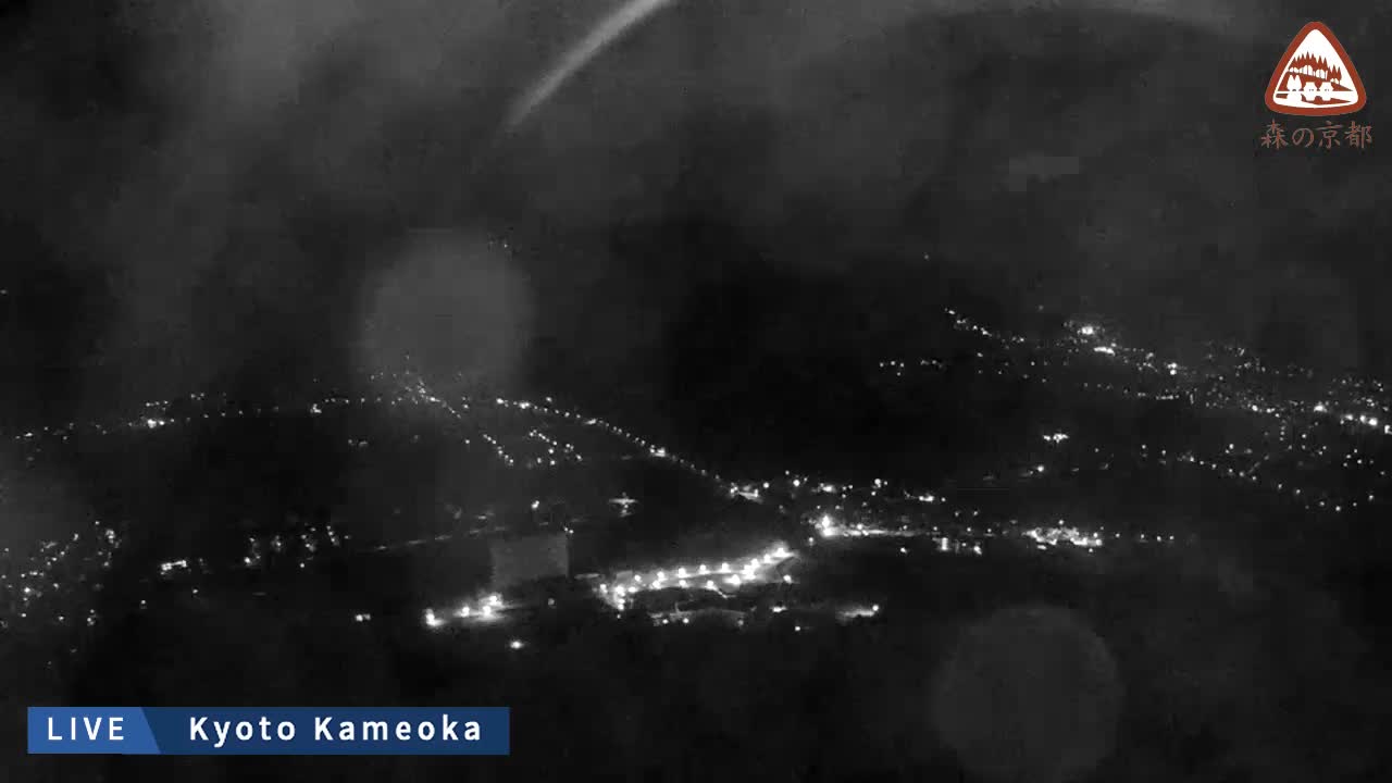 Kyoto, West Kameoka Skyline ( 京都・西亀岡スカイライン ) Live Cam - Otani Sogabecho Nanjo, Kameoka, Kyoto, Kyōto, Kansai, Japan