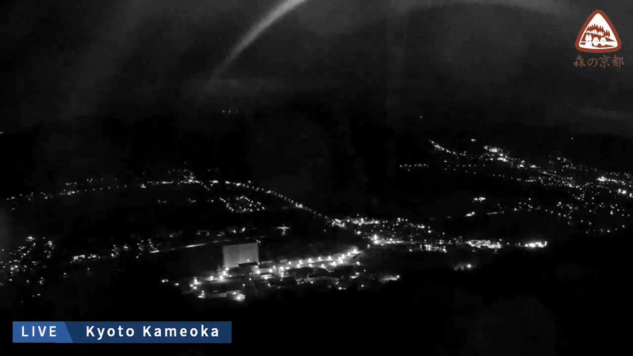 Kyoto, West Kameoka Skyline ( 京都・西亀岡スカイライン ) Live Cam - Otani Sogabecho Nanjo, Kameoka, Kyoto, Kyōto, Kansai, Japan