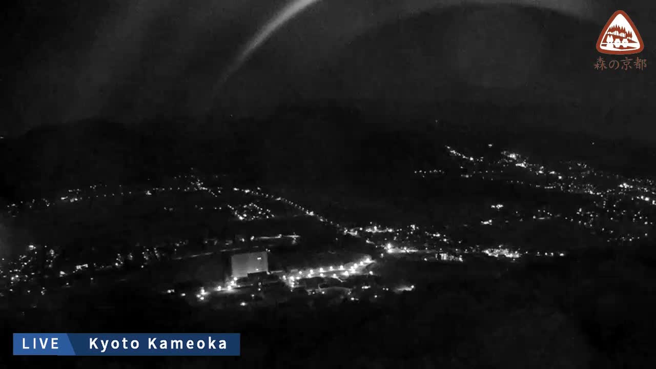 Kyoto, West Kameoka Skyline ( 京都・西亀岡スカイライン ) Live Cam - Otani Sogabecho Nanjo, Kameoka, Kyoto, Kyōto, Kansai, Japan