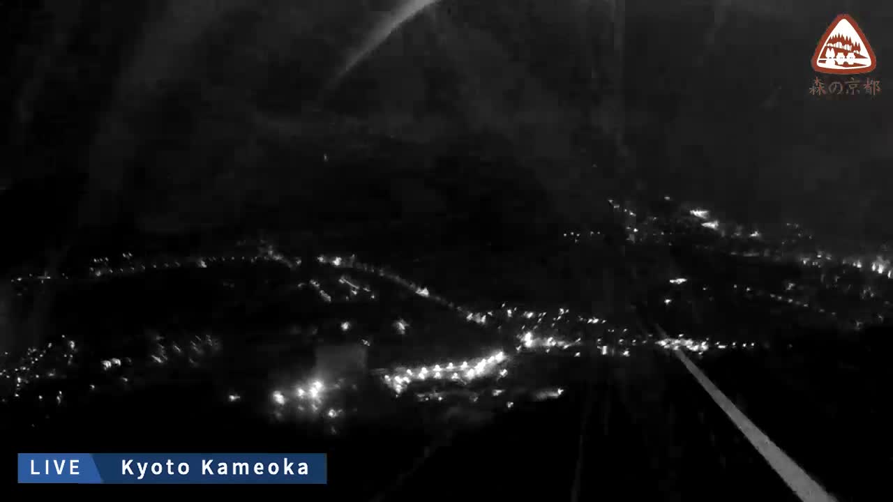 Kyoto, West Kameoka Skyline ( 京都・西亀岡スカイライン ) Live Cam - Otani Sogabecho Nanjo, Kameoka, Kyoto, Kyōto, Kansai, Japan