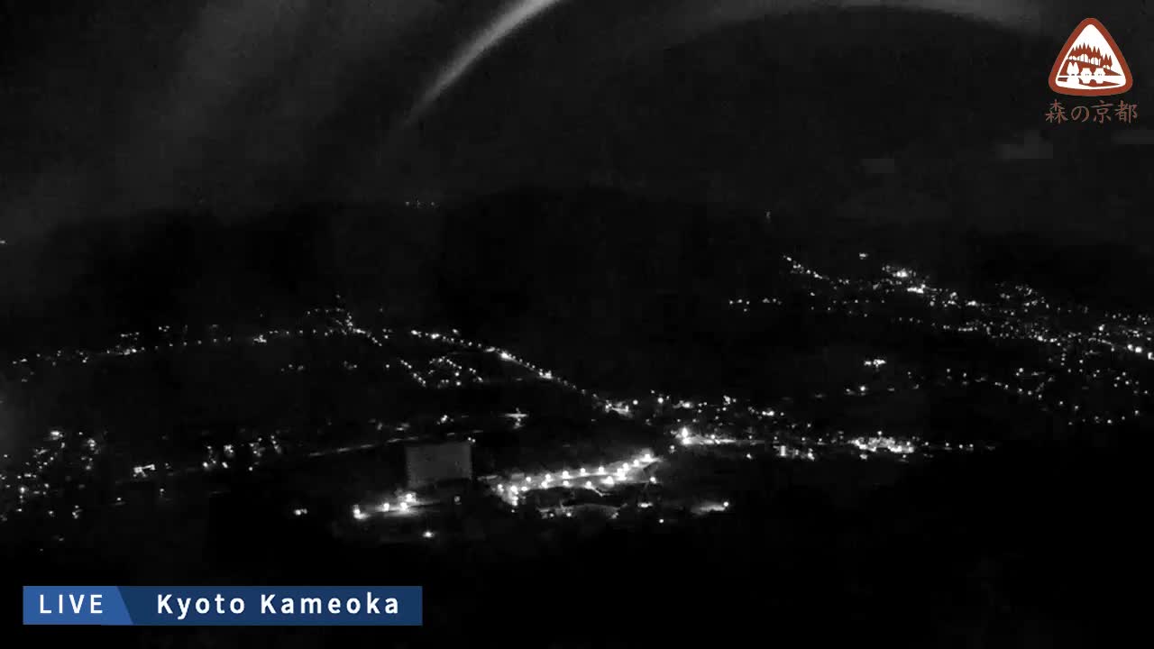 Kyoto, West Kameoka Skyline ( 京都・西亀岡スカイライン ) Live Cam - Otani Sogabecho Nanjo, Kameoka, Kyoto, Kyōto, Kansai, Japan