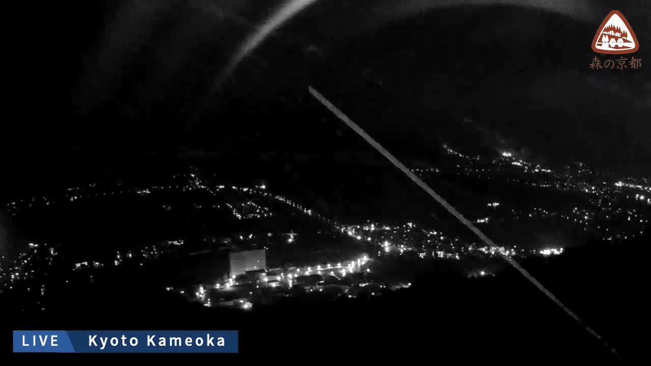 Kyoto, West Kameoka Skyline ( 京都・西亀岡スカイライン ) Live Cam - Otani Sogabecho Nanjo, Kameoka, Kyoto, Kyōto, Kansai, Japan