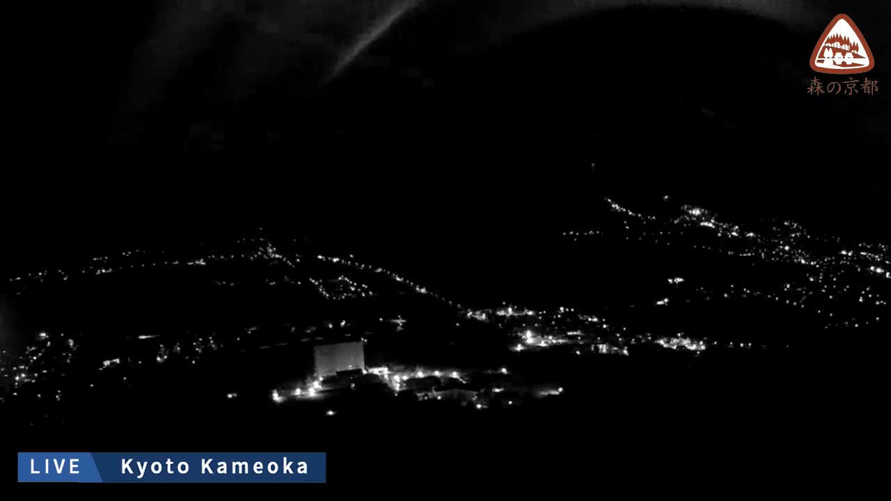 Kyoto, West Kameoka Skyline ( 京都・西亀岡スカイライン ) Live Cam - Otani Sogabecho Nanjo, Kameoka, Kyoto, Kyōto, Kansai, Japan