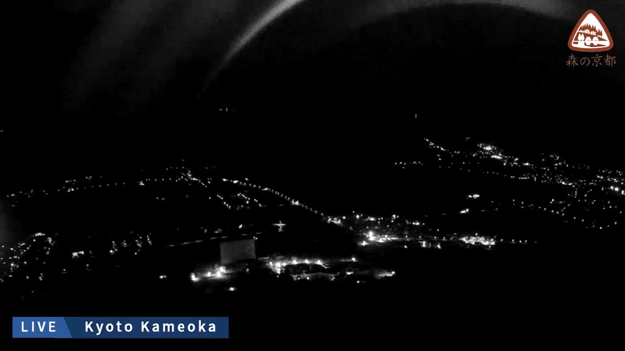 Kyoto, West Kameoka Skyline ( 京都・西亀岡スカイライン ) Live Cam - Otani Sogabecho Nanjo, Kameoka, Kyoto, Kyōto, Kansai, Japan
