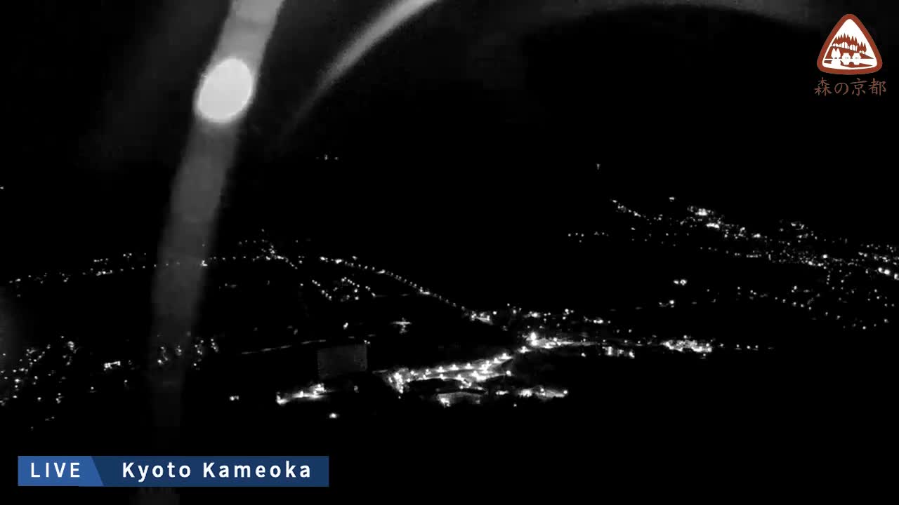 Kyoto, West Kameoka Skyline ( 京都・西亀岡スカイライン ) Live Cam - Otani Sogabecho Nanjo, Kameoka, Kyoto, Kyōto, Kansai, Japan