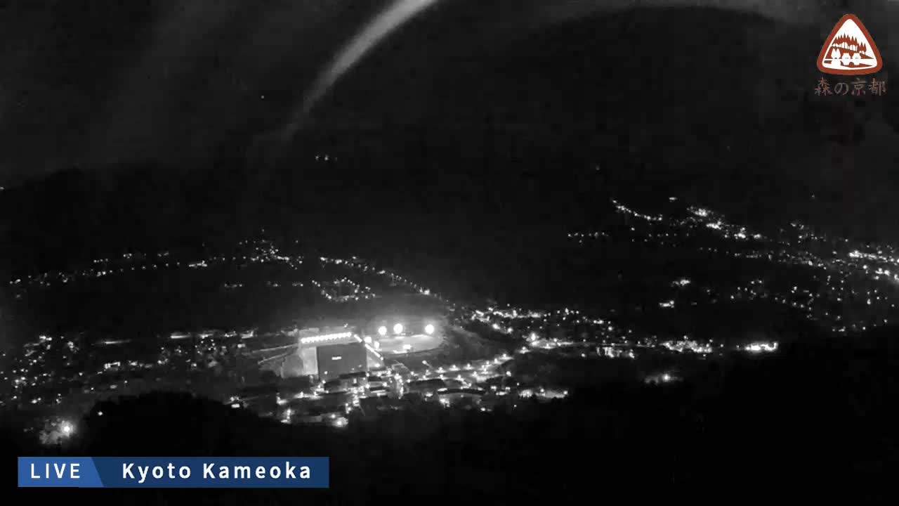 Kyoto, West Kameoka Skyline ( 京都・西亀岡スカイライン ) Live Cam - Otani Sogabecho Nanjo, Kameoka, Kyoto, Kyōto, Kansai, Japan