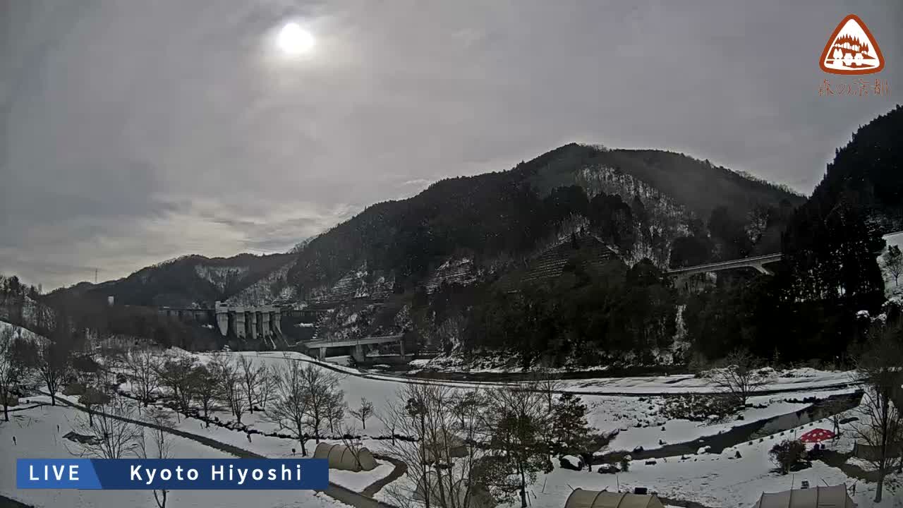 Kyoto, Nantan, Hiyoshi Dam ( 京都・南丹・日吉ダム ) Live Cam - Hiyoshichonaka, Nantan, Kyoto, Kyōto, Kansai, Japan
