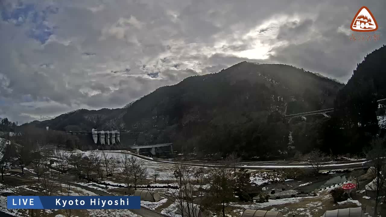 Kyoto, Nantan, Hiyoshi Dam ( 京都・南丹・日吉ダム ) Live Cam - Hiyoshichonaka, Nantan, Kyoto, Kyōto, Kansai, Japan