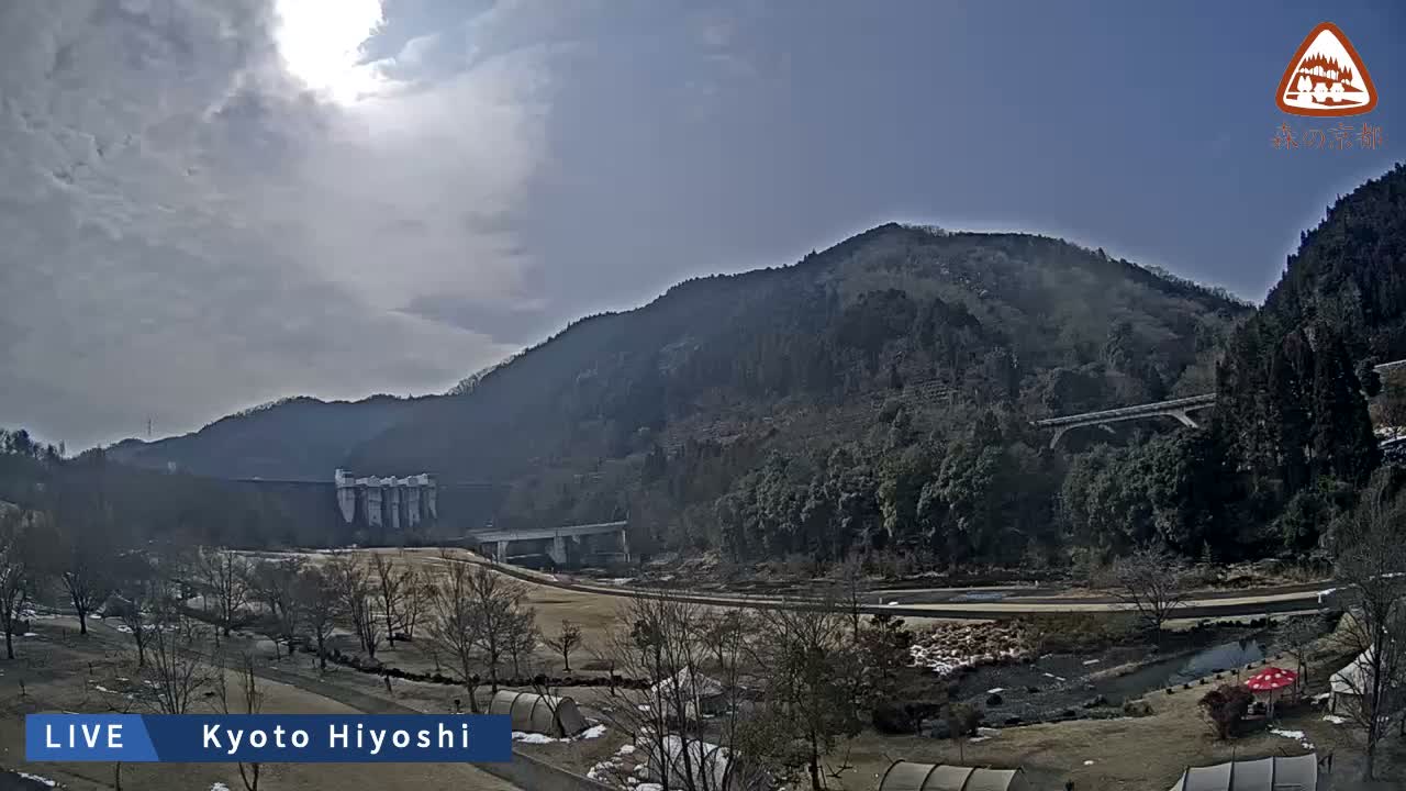 Kyoto, Nantan, Hiyoshi Dam ( 京都・南丹・日吉ダム ) Live Cam - Hiyoshichonaka, Nantan, Kyoto, Kyōto, Kansai, Japan