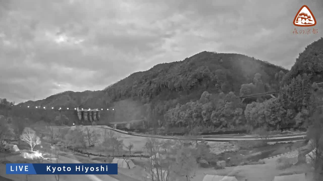 Kyoto, Nantan, Hiyoshi Dam ( 京都・南丹・日吉ダム ) Live Cam - Hiyoshichonaka, Nantan, Kyoto, Kyōto, Kansai, Japan
