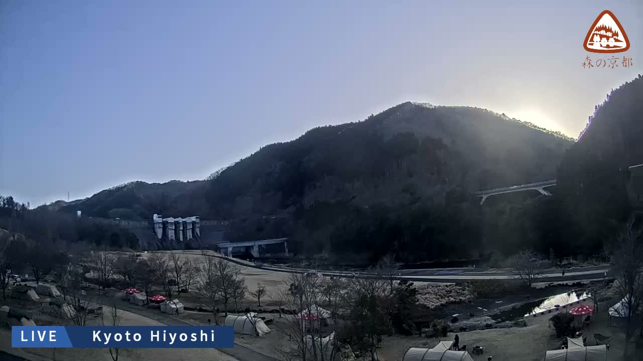Kyoto, Nantan, Hiyoshi Dam ( 京都・南丹・日吉ダム ) Live Cam - Hiyoshichonaka, Nantan, Kyoto, Kyōto, Kansai, Japan