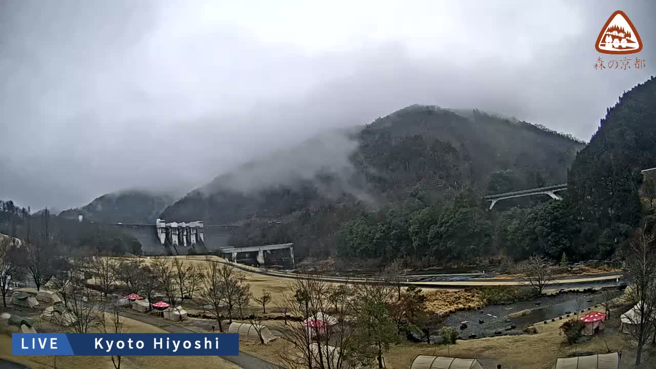 Kyoto, Nantan, Hiyoshi Dam ( 京都・南丹・日吉ダム ) Live Cam - Hiyoshichonaka, Nantan, Kyoto, Kyōto, Kansai, Japan